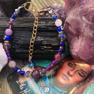 Aphrodite Asteroid Goddess Gemstone Bracelet
